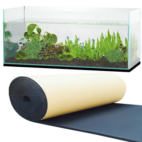 NemoHome Aquarium Leveling Mat- Compressible Neoprene Foam, Water resistant, Heavy weight support...