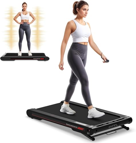 34% off - Sperax 4 in 1 Walking Vibration Pad, Walking Pad Treadmill with Incline, Under Desk Treadmills for Home, Portable Treadmill with Remote Control/APP