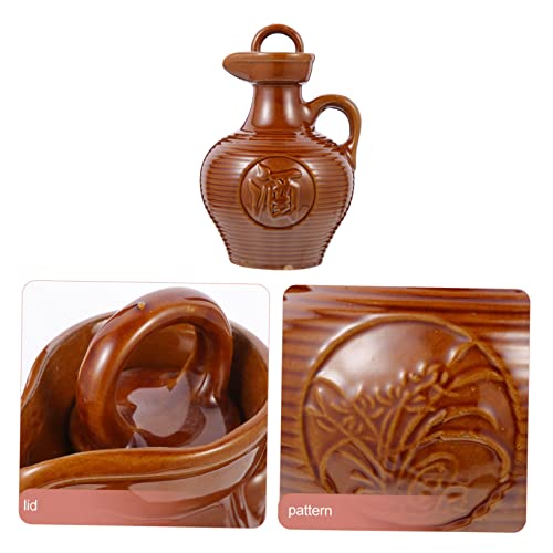 Pot à Vin en Céramique 500ml Carafe Élégante pour Repas en Restaurant - 3