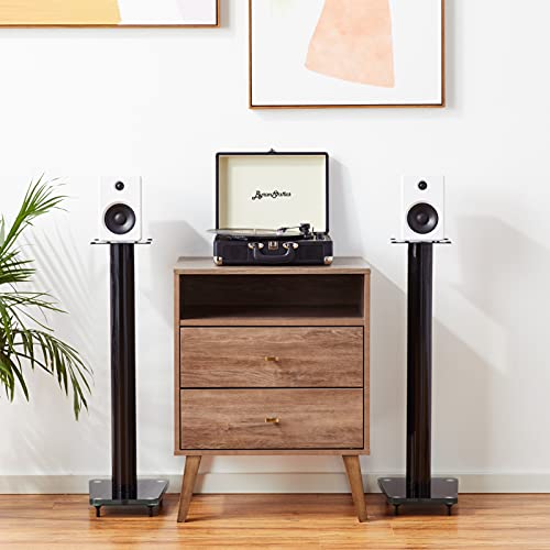 TransDeco-Speaker-Stand-32-Black TransDeco Speaker Stand 32 Black