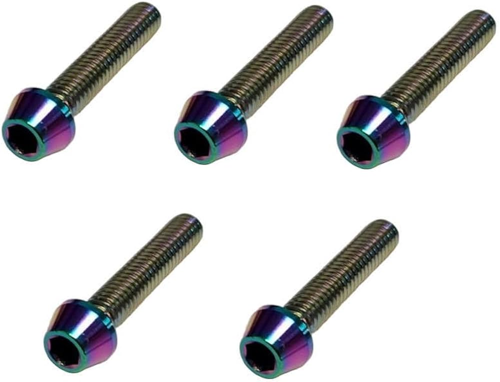 Amazon | AUTOMAX izumi 64チタン製 チタンボルト (M4 5個) 六角穴付き Amazon | AUTOMAX izumi 64チタン製 チタンボルト (M4 5個) 六角穴付き