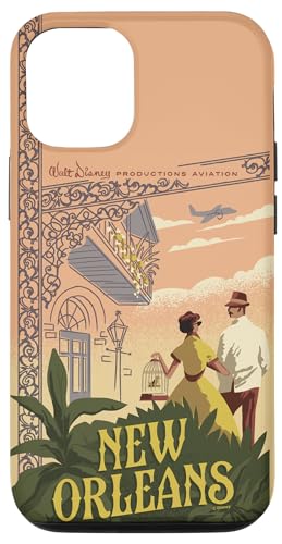 Coque iPhone 12 Pro Mickey Mouse avion Walt Disney New Orleans