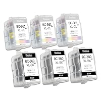 Amazon.co.jp: BC360XL+BC361XL 各3個セット 詰め替えインク 互換