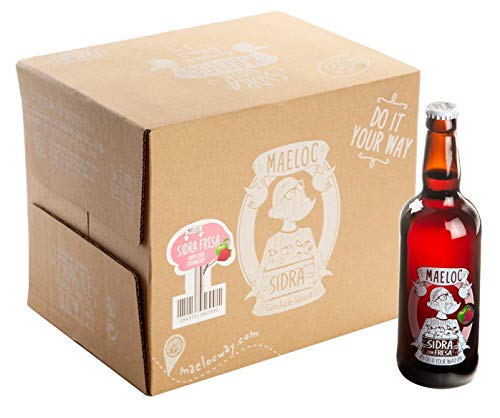 Maeloc Sidra con Fresa - 12 botellas x 500 ml