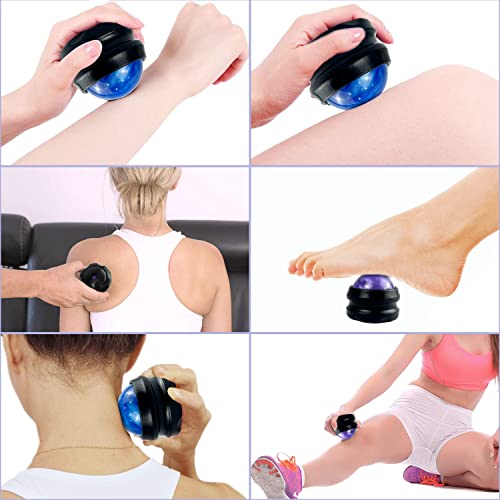 Yrypdq Manual Massage Roller Ball - Massager And Therapy Tool For Sore Muscles, Shoulders, Arms, Neck, Back, Feet, Body, Deep Tissue, Stiffness, Joint Pain, Stress Relief (Pack Of 2) #TOP5