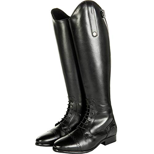 Botte d'équitation HKM Valencia Teddy pour les séances aux écuries en hiver