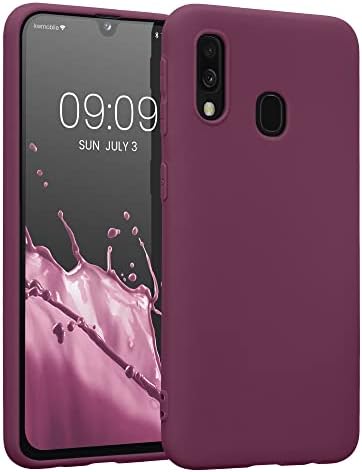 kwmobile TPU Case Compatible with Samsung Galaxy A40 - Case Soft Slim Smooth Flexible Protective Phone Cover - Mint Matte