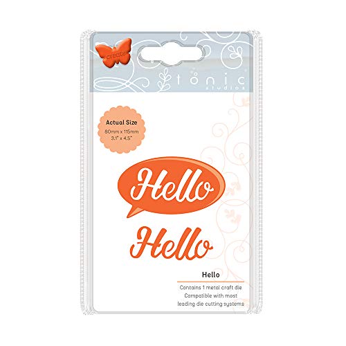 Tonic Studios Miniture momenti - Hello, Grigio