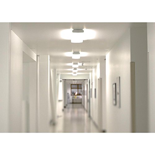 AntLux 72W LED Wraparound Light 4FT LED Office Lights Ceiling, 8600 Lumens, 4000K Neutral White, 4 Foot Flush Mount Wrap Lighting Fixture for Garage Workshop, Fluorescent Light Replacement