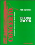 Jacob: Bassoon Concerto (Solo Part with Piano Reduction)