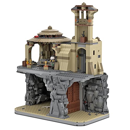 Tewerfitisme Rancor Grube Klemmbausteine Haus Set, MOC-54526, 1581Telie Modular Buildings Krieg Filmszene Modellbausatz… – Bild 8