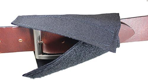 Belt Buckle Cover with Hook and Loop