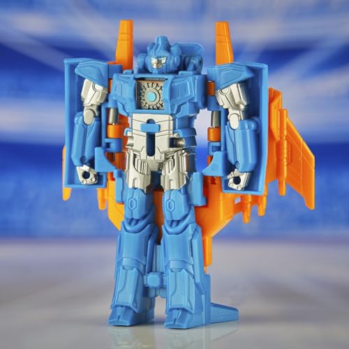Transformers: One Cog Changer Sentinal Prime 4-Inch Robot Action Figure, Interactive Toys for Boys and Girls Ages 6 and Up