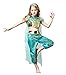 Le SSara Jasmine Princesa Traje para Niños Lentejuelas Halloween Aladdin Arabian Traje...