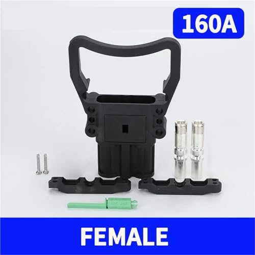 Conector Rema hembra 160A evita fallos de carga en carretilla eléctrica 3
