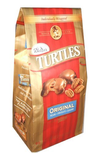 Demet's Turtles Original, Pecans~Chocolate~Caramel, 17.5-Ounce (pack of 6)