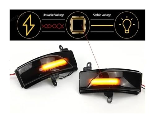 Clignotants dynamiques Subaru Impreza LED défilant séquentiel pour rétroviseur latéral - 4