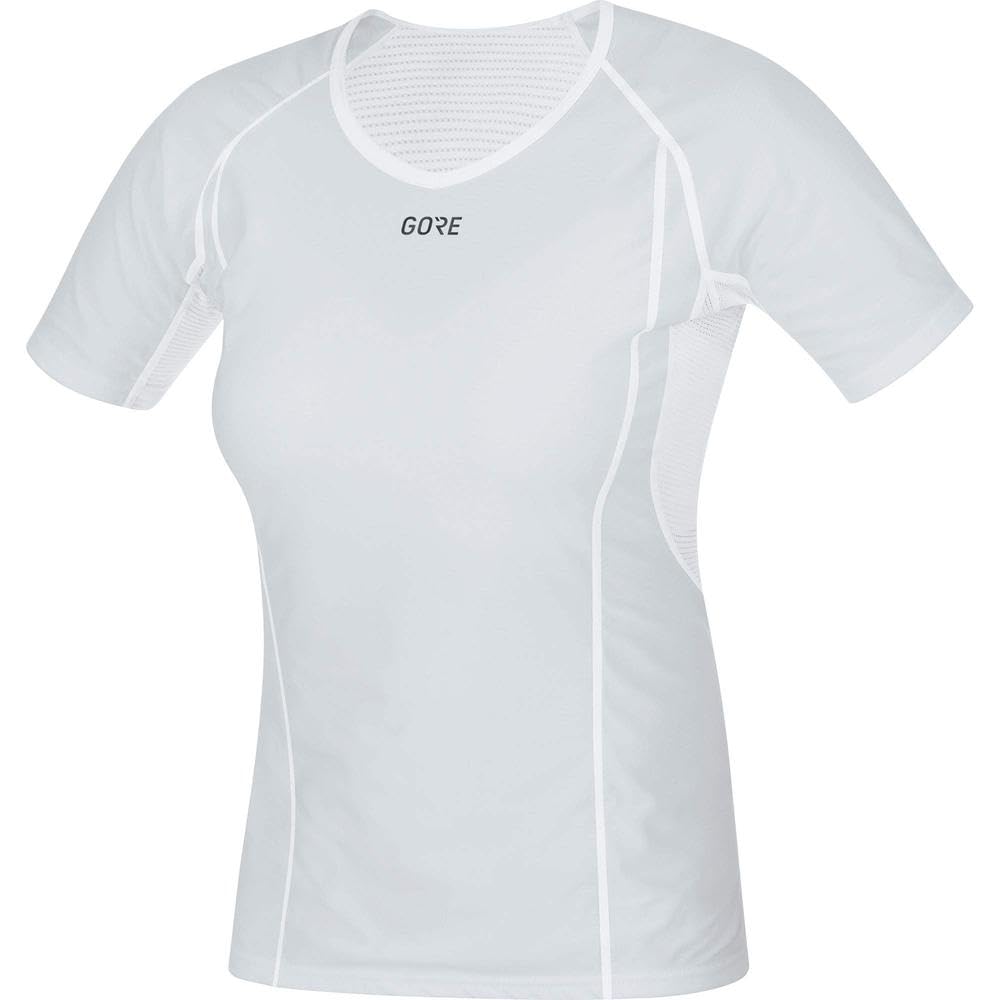 GOREWEAR M WINDSTOPPER Base Layer Shirt Womens, Light Grey / White, 36