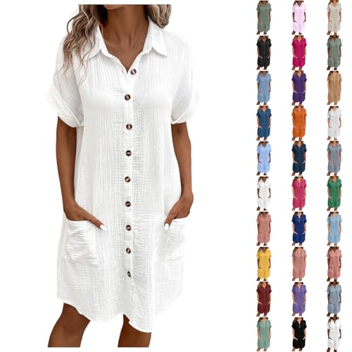 Robe chemise style casual élégant au tombé fluide impeccable