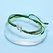 HARACRAFT Lucky Frog Bracelet, Cute and Funny Frog Theme Stuff Jewelry Tween Gift Ideas, Green Surfer String for Women, Men, Friendship, Christmas (Frog)