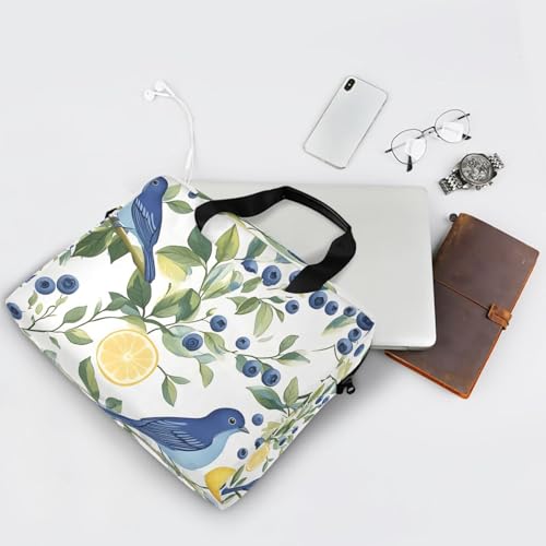 Funda para portátil con patrón Blueberry Lemon 13-15.6" miniatura 7