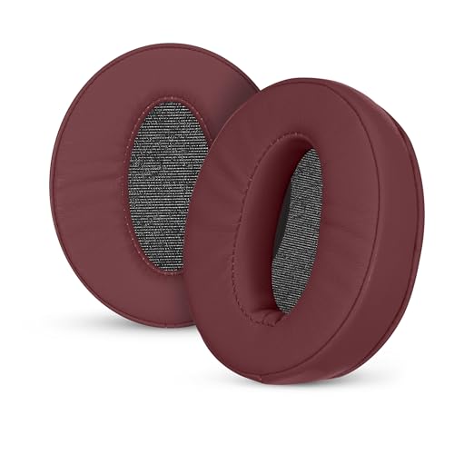 Replacement Earpads for Sennheiser HD4.50BT HD4.50BTNC HD450BT HD4.50SE HD4.40BT HD4.30G HD4.20S HD458BT HD450 HD400S HD 350BT. Soft PU Leather + Memory Foam for Extra Comfort - Brainwavz (Dark Red)