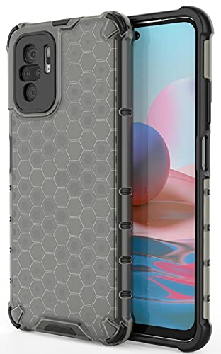 Image of Glasgow Back Case Cover Designed for Mi Redmi Note 10s - Black