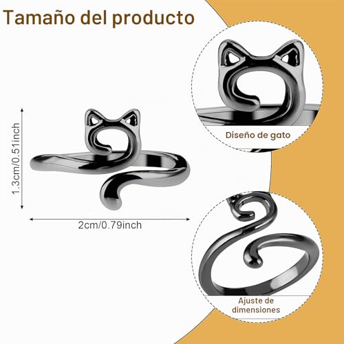 Miniatura 3 de Yuxianlb 4 Anillos De Ganchillo Para Dedos De Metal Guía De Hilo Abierto Anillos De Ganchillo Ajustables Trenzados Más Rápido Dedales Accesorios Para Ganchillo Para Madre Y Abuela Multicolor