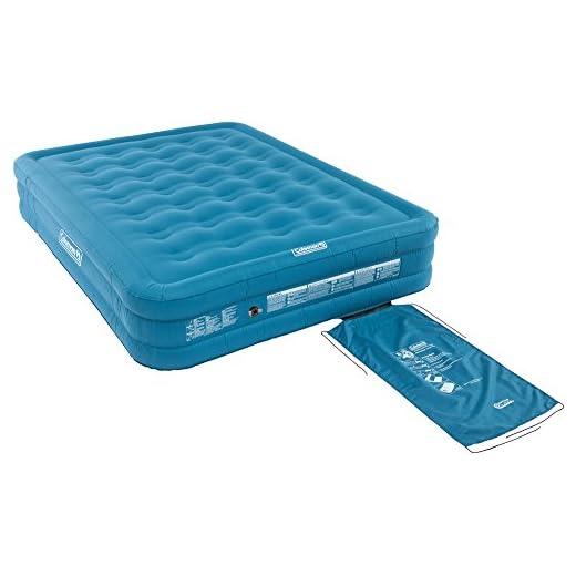 Coleman Luftsäng extra hållbar upphöjd Double, blå, XL, 200031639