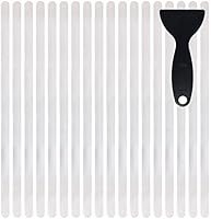 cocofy Anti Rutsch Streifen Aufkleber Treppe, transparent, XXL (90x3 cm), Sicherheit durch extra starken Halt, Treppenstufen Antirutsch innen Sticker - 18-Pack