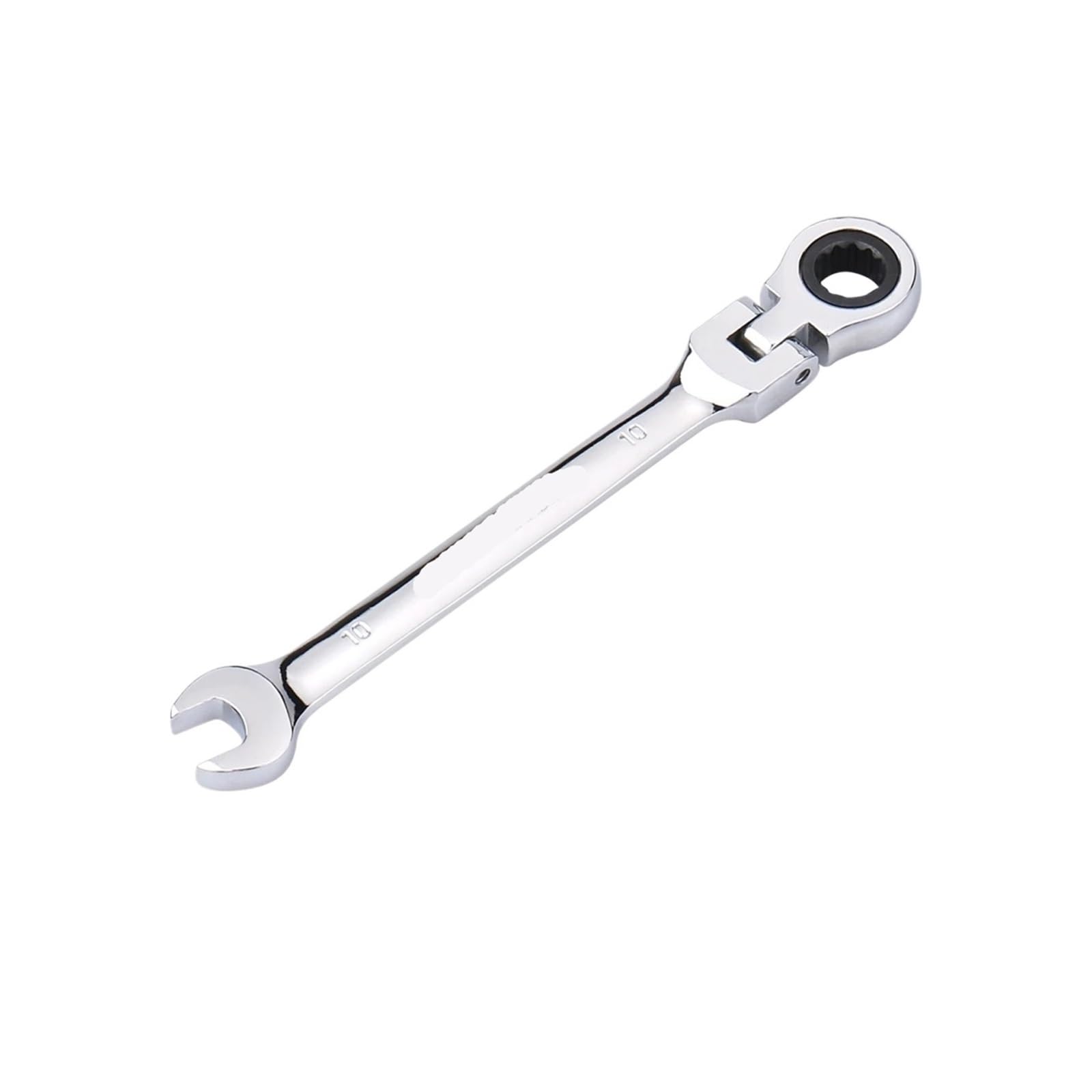 Jzqkxmvnclh 10Mm Ratchet Wrench Of Keys Spanner Set 72-Tooth Ratcheting Flexible Head