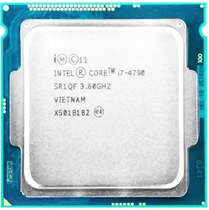 Core i7 4790 4th Generation High Performance 3.6 GHz LGA 1150 Socket 4 Cores Desktop Processor (Supports H81 Motherboard)