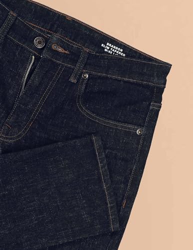 Image of U.S. Polo ASSN. Denim Jeans for Men - Slim Tapered Fit, Mens Jeans for Office & Regular Wear