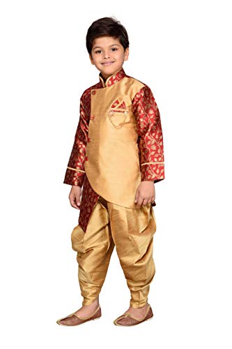 AJ DEZINES Boys Indian Wear Bollywood Style Sherwani for Kids || Diwali Outfit3