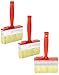 Produktbild QWORK® 3 Stück Pinselset, Wandpinsel, 30 x 120 mm, ideal für Maler- und Wartungsarbeiten im Freien