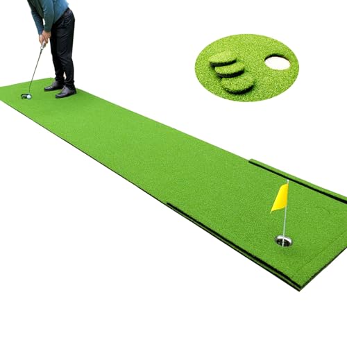 STORZON Putting Green Outdoor for Golf Practice Putting Matt for Indoors 3'X15'