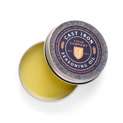 Comparison: Best Oil For Wok Seasoning 6 Field Company Cast Iron Seasoning Oil – Organic Grapeseed, Sunflower & Beeswax Blend for Easy, Nonstick Skillet Conditioning & Maintenance