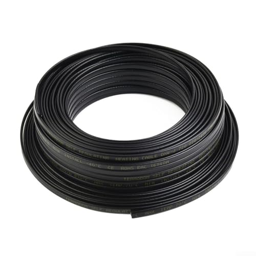 Self Regulating Heating Cable Anti-Freeze Roof Gutter Protection 220V Electric Heat Wire Temperature Controlled 5-100m(9M)