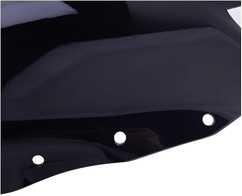 Miniatura 3 de Cubierta de parabrisas negra compatible con Yamaha FZ6R FZS600 XJ-6 F Diversion 2009 2010 2011 2012 2013 2014 2015 2016 2017