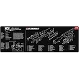 TekMat Original 12' x 36' - 1/8' Thick Oil Resistant Non-Slip Waterproof Scratchproof Washable Rifle Maintenance & Cleaning Mat for use with SKS