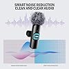 BYbrutek 4 Pack Wireless Lavalier Microphone for iPhone and Android - Mini Mic with Noise Reduction for Video Recording, Live Streaming, Interviews, YouTube, TikTok, and Vlogging #1
