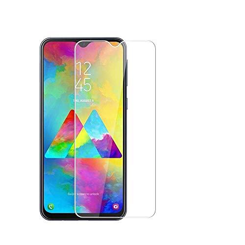 Cafwly [4 Pack] Samsung Galaxy M20 Cristal Templado Vidrio Templado Screen Protector [9H Dureza]
