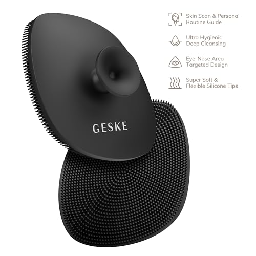 Cepillo de limpieza facial Geske SmartAppGuided Negro 4 en 1 - imagen 4