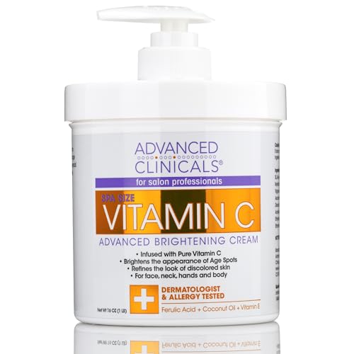 Advanced Clinicals Vitamin C Cream. Advanced