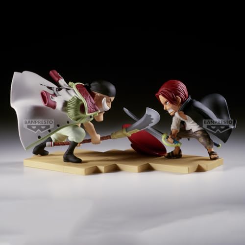 Figurine Wcf Log Stories One Piece Edward Newgate Vs Shanks - vue 7