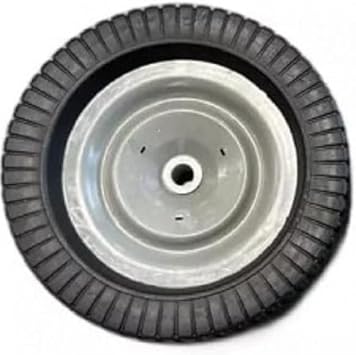 Agri-Fab 44985 Lawn Tractor Lawn Sweeper Attachment Wheel Assembly Genuine Original Equipment Manufacturer OEM Part White