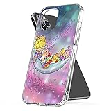 Phone Case Rainbow Collage Brite Clear Aesthetic Colorful Shockproof Compatible with iPhone 12 11 X Xs Xr 8 7 6 6s Plus Mini Pro Max Samsung Galaxy Note S9 S10 S20 Ultra Plus Transparent