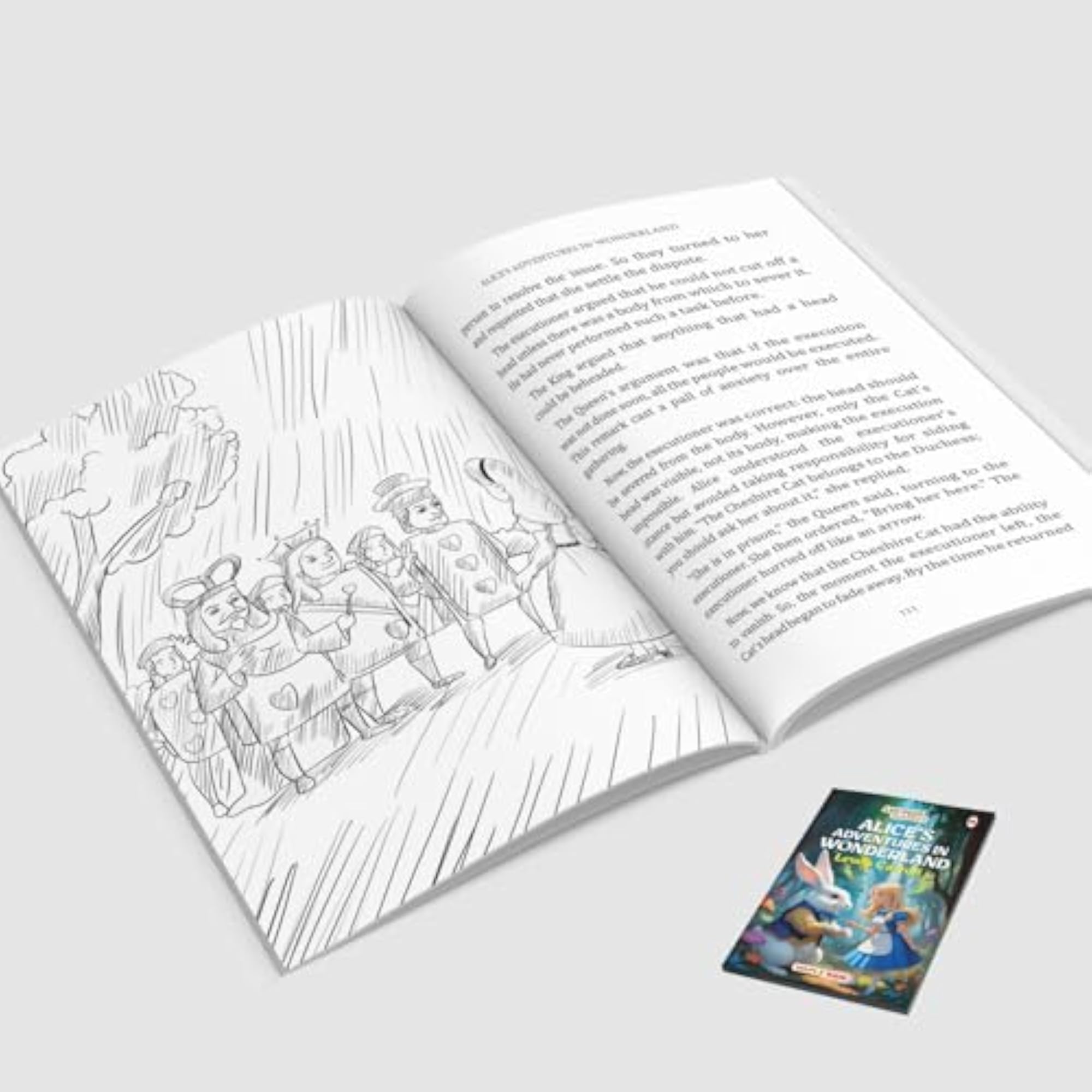 Alice's Adventures in Wonderland Illustrated Novel for Age 6+
