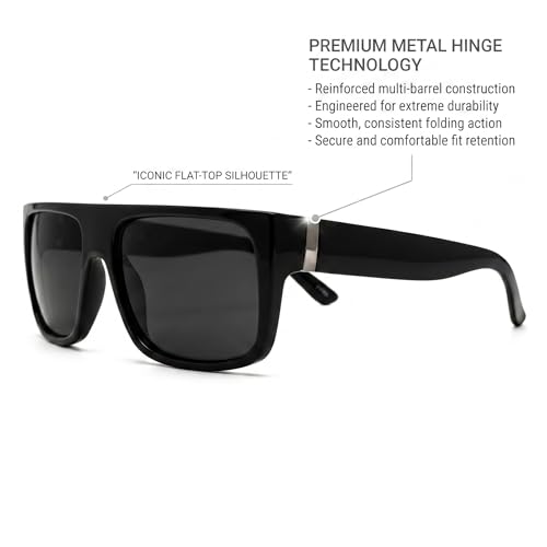 Image of Classic Old School Eazy E Square Flat Top OG Loc Sunglasses
