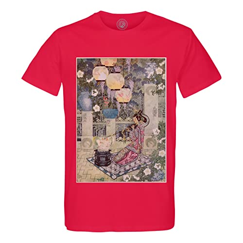 T-Shirt Coton Bio Homme Andersen Illustration Ancienne pour Style Casual Chic